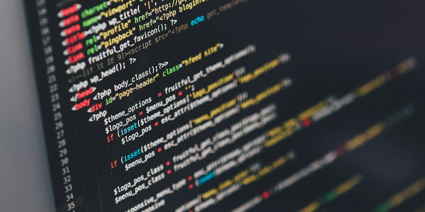 monitor showing Java programming